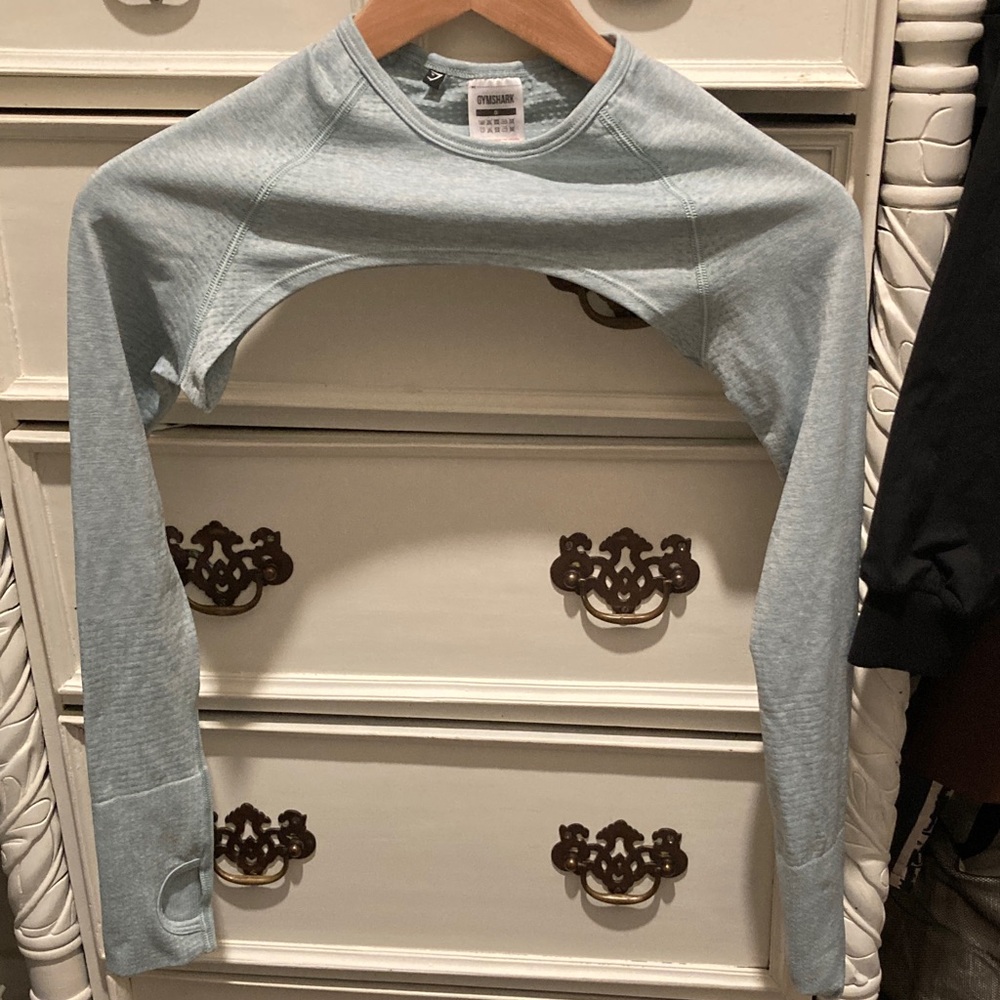 Gymshark Sky Blue Long Sleeve Tee